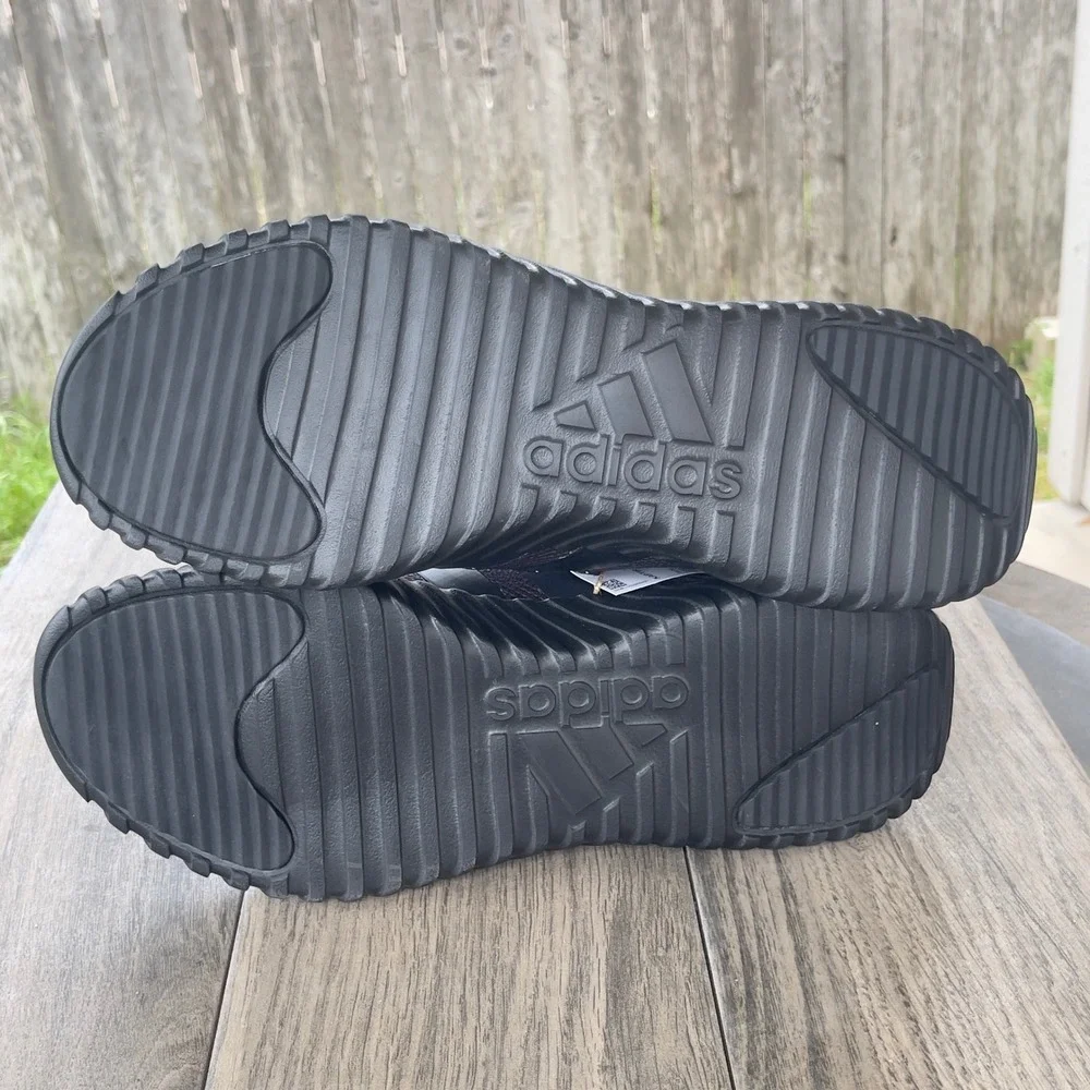 Adidas Kaptir 3.0 Running Shoes Mens 10.5 Black IF7316 Sneakers Trainers GYM NEW